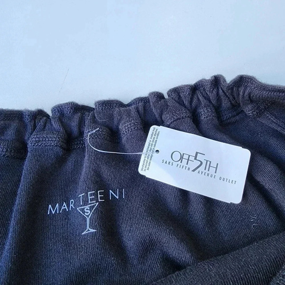 NWT SAKS FIFTH AVENUE Maxi Long SKIRT Off 5th Cotton T-Shirt Stretch Fabric S - Picture 10 of 15